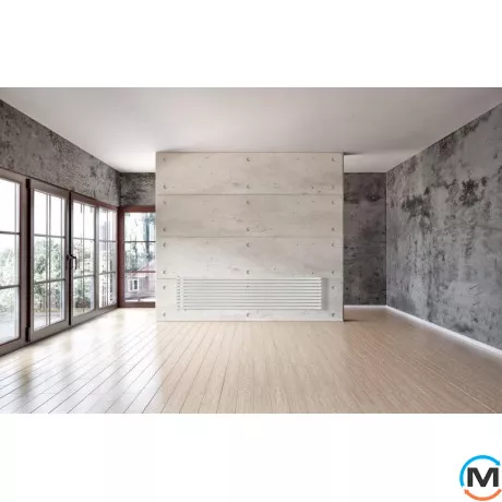 Радіатор Betatherm Quantum BQH2 285*2000 (Білий Ral9016M підк. 34), Колір: Білий, Висота (мм): 285, Довжина (мм): 2000, фото , зображення 4