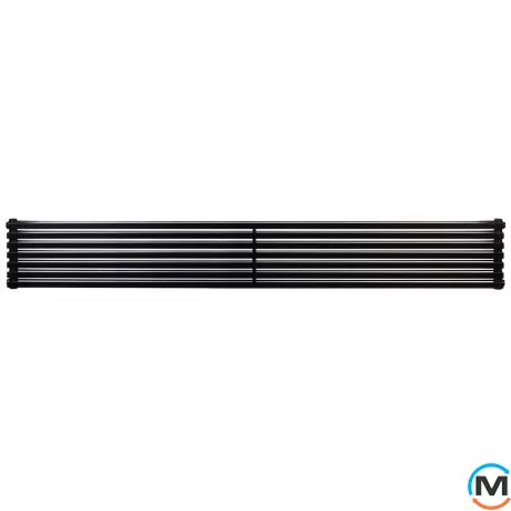 Радіатор Betatherm Quantum BQH2 285*2000 (Чорний Ral9005M підк. 34), Колір: Чорний, Висота (мм): 285, Довжина (мм): 2000, фото , зображення 2