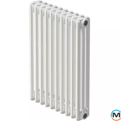 Дизайн-радиатор Cordivari ARDESIA (8 секций) H=556 мм 3 колонны (белый RAL9010), Ширина (мм): 368, Кол-во секций: 8, Отапливаемая площадь (кв.м): 5, фото 