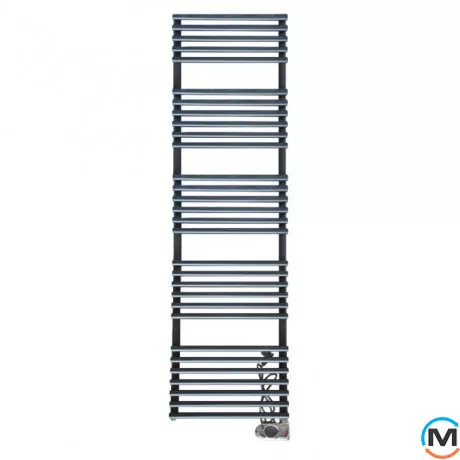 Полотенцесушитель электрический CORDIVARI GLORIA 22 ELECTRIC 1500 x 580 мм COLOR F15 (черный) ECO 90, Высота (мм): 1500, Ширина (мм): 580, фото 