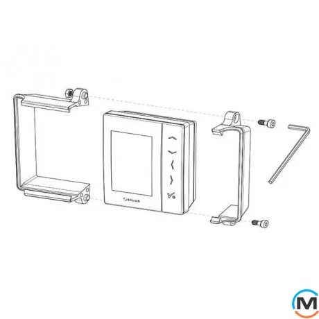 Захисний корпус від злодійства для Salus VS20WRF та VS20BRF VSTC, фото , зображення 3