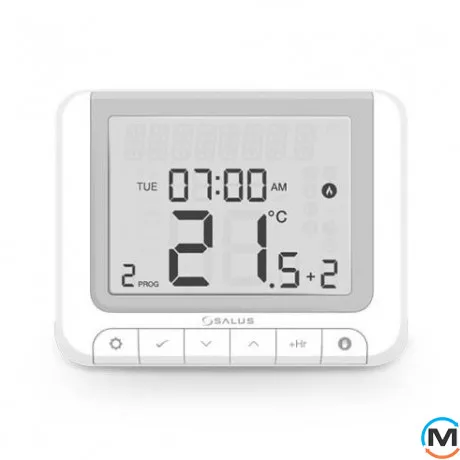 Недельный программатор температуры Salus 2 x AA с поддержкой OpenTherm RT520, фото 