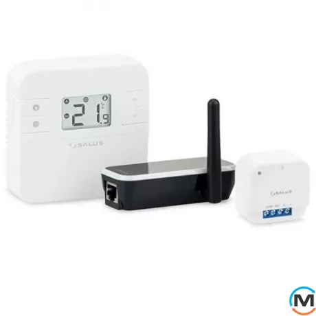 Інтернет-терморегулятор Salus у комплекті з бездротовим реле RT310iSR, фото 