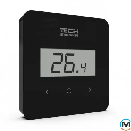 Бездротовий кімнатний регулятор Tech з датчиком вологості R-8b plus, фото , зображення 4