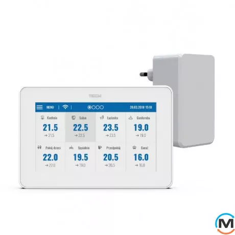 Дротова панель управління + WiFi - 32 зони Tech M-9t, фото 