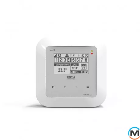 Модуль WiFi для керування 8 зонами радіаторів + сухий контакт WiFi Tech 8s mini, фото 