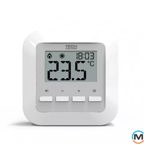 Дротовий кімнатний дворежимний термостат (можливість підключення теплої підлоги) EU-(раніше ST)-295 v3, фото 