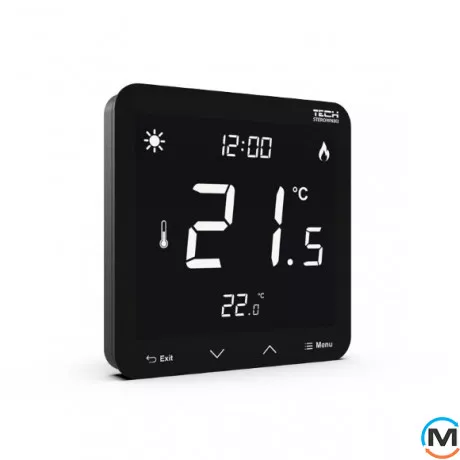 Проводной комнатный двухрежимный термостат (возможность подключения теплого пола) 220В EU-(ранее ST)-297z v3, фото , изображение 2