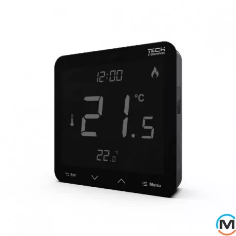 Беспроводной комнатный двухрежимный термостат (возможность подключения датчика внешней температуры) EU-(ранее ST)-T-3.2, фото , изображение 2