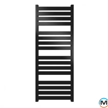 Сушка для рушників Genesis-Aqua Bureviy 1400x530 чорний, Колір: Чорний, фото 