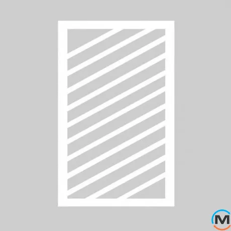 Полотенцесушитель Genesis-Aqua Krapiva 800x530 графит, Цвет: Графит, Высота (мм): 800, фото 