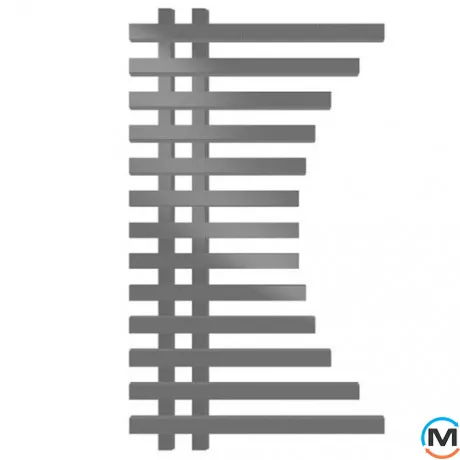 Полотенцесушитель Genesis-Aqua Sokol 1200x600 графит, Цвет: Графит, фото 