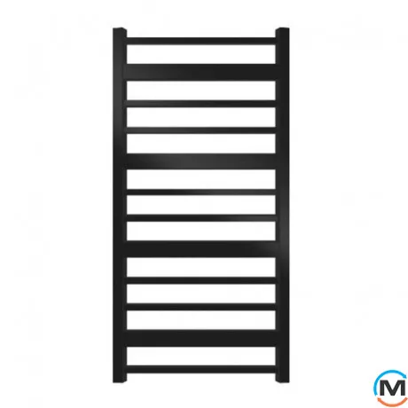 Сушка для рушників Genesis-Aqua Solovey 1200x530 чорний, Колір: Чорний, Висота (мм): 1200, фото 