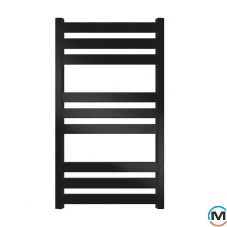 Сушка для рушників Genesis-Aqua Tribull 1200x530 чорний, Колір: Чорний, Висота (мм): 1200, фото 