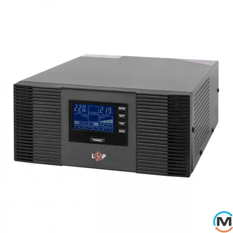 Комплект резервного живлення LogicPower ДБЖ + DZM батарея (UPS B1500 + АКБ DZM 910W), фото , зображення 2