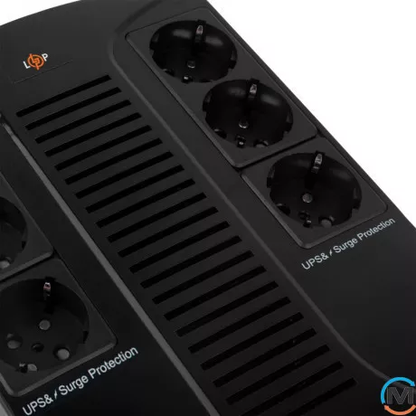 Линейно-интерактивное ИБП LogicPower 650VA-6PS (455Вт), фото , изображение 3