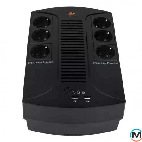 Линейно-интерактивное ИБП LogicPower 650VA-6PS (455Вт), фото , изображение 4