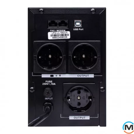 Линейно-интерактивное ИБП LogicPower LPM-UL1550VA (1085Вт), фото , изображение 4