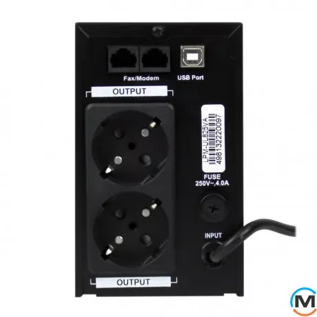 Линейно-интерактивное ИБП LogicPower LPM-UL825VA (577Вт), фото , изображение 4