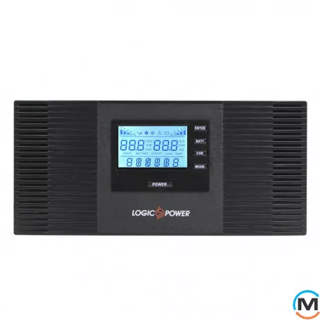 Комплект резервного питания LogicPower ИБП + гелевая батарея (UPS B1500 + АКБ GL 1440W), фото , изображение 3