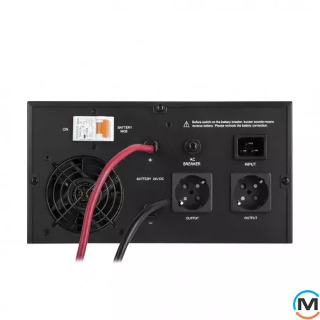 ИБП LogicPower с правильной синусоидой 24V LPE-B-PSW-2300VA+ (1600Вт) 1-40A, фото , изображение 4