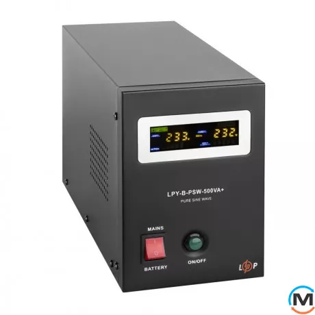 ДБЖ LogicPower з правильною синусоїдою 12V LPY-B-PSW-500VA+ (350Вт) 5A/10A, фото , зображення 3