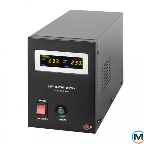 ДБЖ LogicPower з правильною синусоїдою 12V LPY-B-PSW-500VA+ (350Вт) 5A/10A, фото , зображення 4