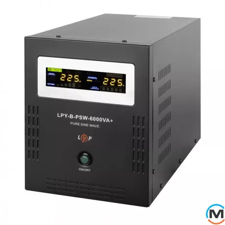 ИБП LogicPower с правильной синусоидой 48V LPY-B-PSW-6000VA+(4200Вт)10A/20A, фото , изображение 2