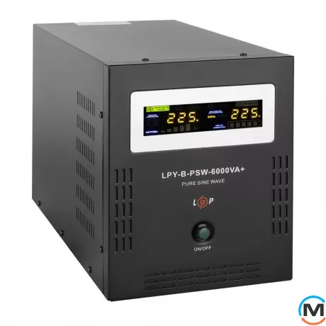ИБП LogicPower с правильной синусоидой 48V LPY-B-PSW-6000VA+(4200Вт)10A/20A, фото , изображение 3