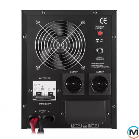 ИБП LogicPower с правильной синусоидой 48V LPY-B-PSW-6000VA+(4200Вт)10A/20A, фото , изображение 4