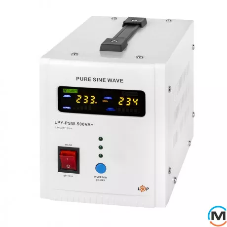 ИБП LogicPower с правильной синусоидой 12V LPY-PSW-500VA+ (350Вт) 5A/10A, фото , изображение 4