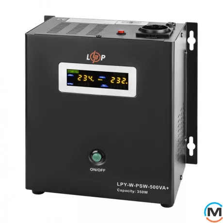 ИБП LogicPower с правильной синусоидой 12V LPY-W-PSW-500VA+(350Вт)5A/10A, фото , изображение 3
