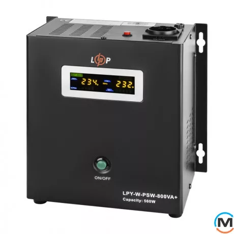 ИБП LogicPower с правильной синусоидой 12V LPY-W-PSW-800VA+(560Вт)5A/15A, фото , изображение 4