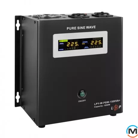 ДБЖ LogicPower з правильною синусоїдою 24V LPY-W-PSW-1500VA+(1050Вт)10A/15A, фото , зображення 3