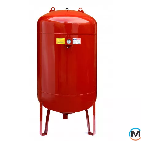 Бак розширювальний ProTank PT 2000 VM 16 бар вертикальний з манометром, Об'єм (л): 2000, Виконання: Вертикальний, Варіант: З манометром, Макс. Тиск (бар): 16, фото 