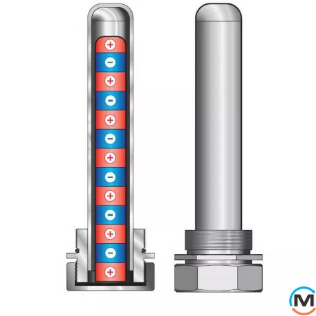 Магнітні уловлювачі Meibes для гідравлічних стрілок до 85 кВт, фото 