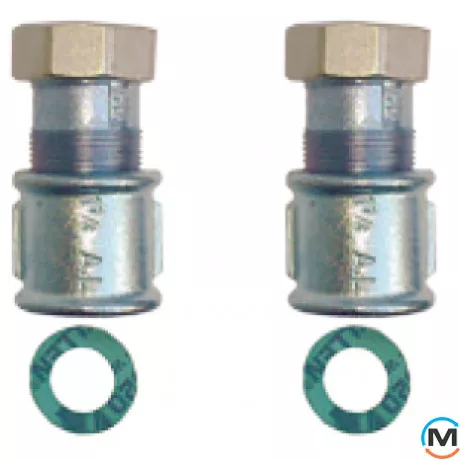 Комплект перехідників для монтажу насосної групи Meibes Dn 32, фото 