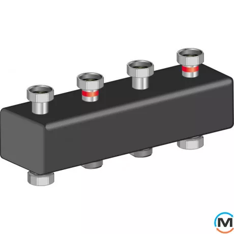 Колектор Meibes з нержавіючої сталі на 3 контури, фото 