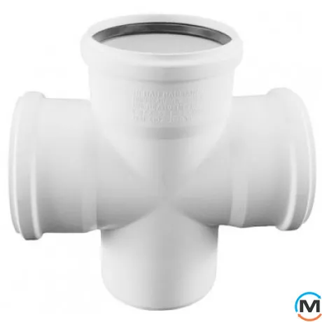 Хрестовина одноплощинна Rehau Raupiano Plus 90/90/90 87 °, Варіант: Одноплощинна, Вид каналізації: Внутрішня, Тип каналізації: Безшумна, Градус (град.): 90, Модифікація: 90/90/90 87, Діаметр (мм): 90, Матеріал: Поліпропілен PPR, фото  Хрестовина одноплощинна Rehau Raupiano Plus 90/90/90 87 °, Варіант: Одноплощинна, Вид каналізації: Внутрішня, Тип каналізації: Безшумна, Градус (град.): 90, Модифікація: 90/90/90 87, Діаметр (мм): 90, Матеріал: Поліпропілен PPR, фото