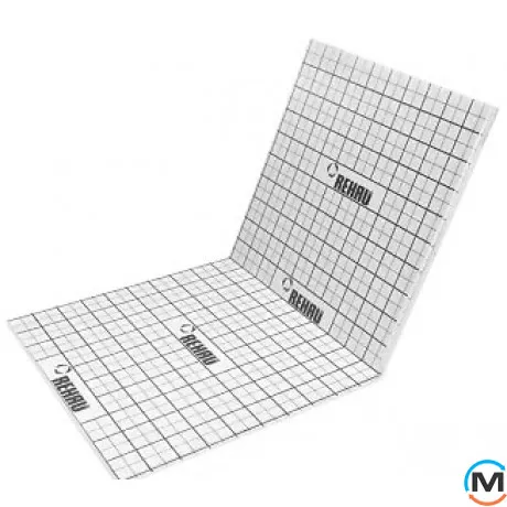 Мат ізоляційний Rehau для монтажу гарпун-скобами 52/50 мм, 2х1 м, фото 