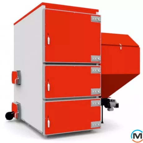 Универсальный котел Heiztechnik Q MAX ECO DUO 150, Тепловая мощность (кВт): 150, Объем топливного отсека (л): 1000, фото 