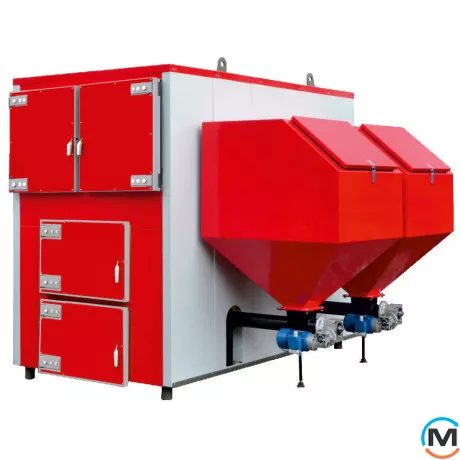 Універсальний котел Heiztechnik Q MAX BIO 250, Теплова потужність (кВт): 250, Обсяг паливного відсіку (л): 2000, фото 