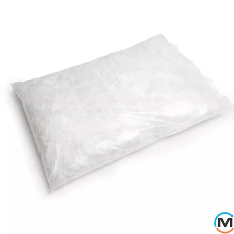 Волокна полимерные для добавления в стяжку, пакет 1 кг, фото 