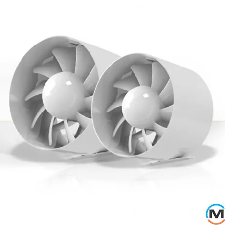 Вентилятор AirRoxy канальний Стандарт aRc O 150 S, фото , зображення 2