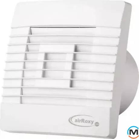 Вентилятор AirRoxy Гравітаційні жалюзі, стандарт pRestige O 120 ZG, фото 