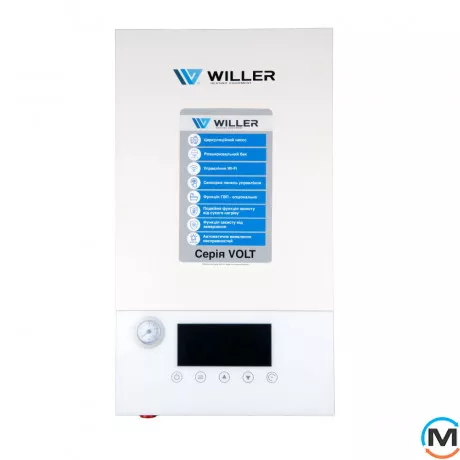 Котел электрический Willer PT213 Volt WF, Тепловая мощность (кВт): 13, Электропитание: 220/380 V, фото 