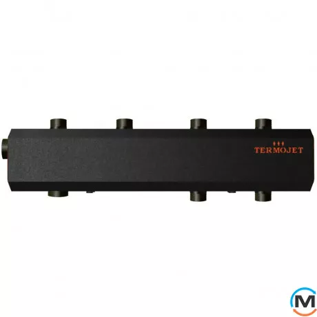 Колектор Termojet Dn32 у кожусі 2 вихід вгору/1 вниз Dn25 (К21В125), фото 