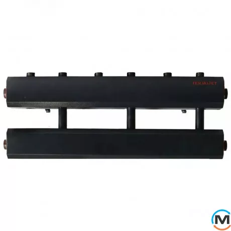 Колектор Termojet Dn50 у кожусі 300 мм міжосьове 3 виходи вгору Dn32 (К32В150(300)), фото 