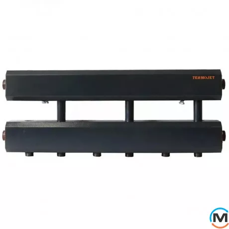 Колектор Termojet Dn50 у кожусі 300 мм міжосьове 3 виходи вниз Dn32 (К32Н150(300)), фото 