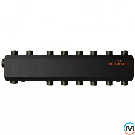 Коллектор Termojet Dn32 в кожухе 4 выход вверх/1 вниз Dn25 (К41В125), фото 